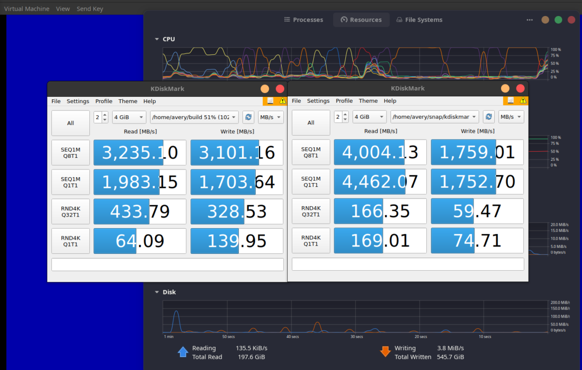 (very) Unscientific ZFS vs XFS + Thin LVM Benchmarks